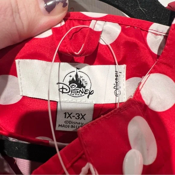 Disney Minnie Mouse Rain Poncho Plus Size 1x-3x - Picture 3 of 6